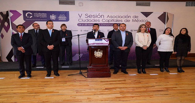 Rivera llama a reforzar seguridad en sesión de Ciudades Capitales