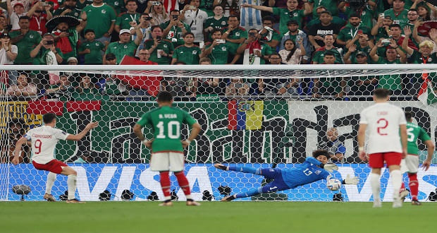 Dramático empate del “Tri” en su debut mundialista contra Polonia