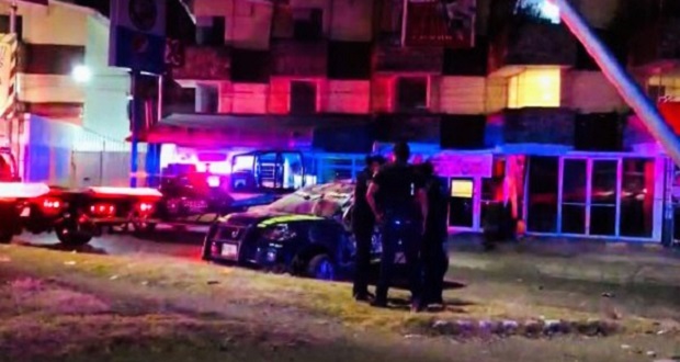 Dos policías heridos tras chocar por persecución en la Diagonal