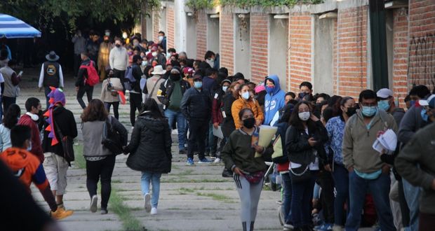 Puebla registra 517 casos de Covid en 4 días; habilitan módulos de vacunación
