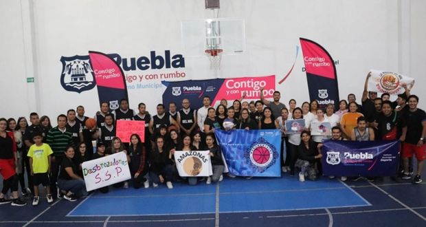 Ayuntamiento de Puebla inaugura el torneo interdependencias 2022