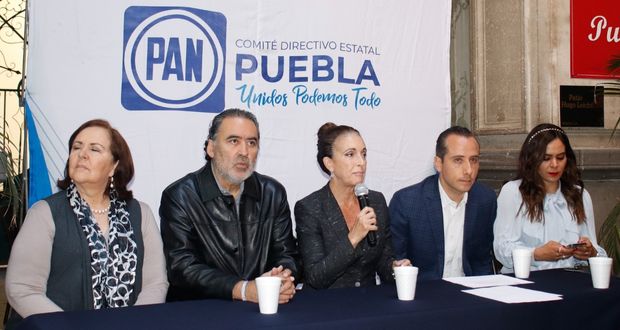 PAN en Puebla se suma a marcha contra reforma electoral del domingo