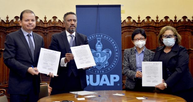 BUAP y Prodecon firman convenio para dar asesoría fiscal a universitarios