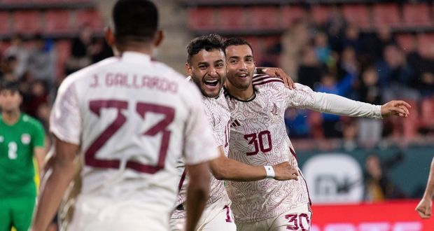 “El Tri” golea a Irak en su primer amistoso previa a Qatar 2022