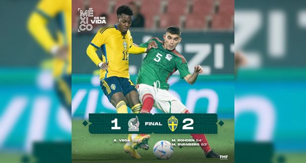 Tri cae ante Suecia en su último partido previo al mundial