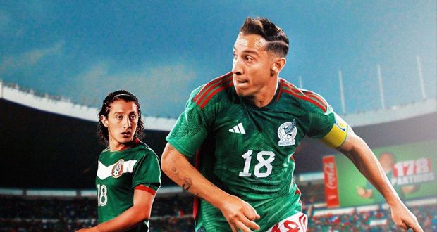 Andrés Guardo rompe récord del futbolista con juegos con “El Tri”