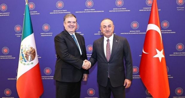 Anuncia Ebrard fortalecimiento de relación México-Turquía durante visita