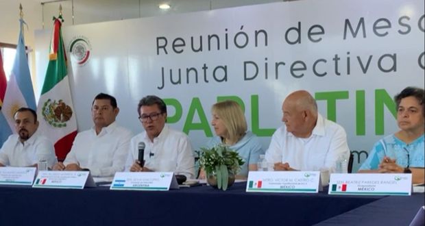 Monreal, Armenta y Paredes arrancan trabajos del Parlatino en BCS