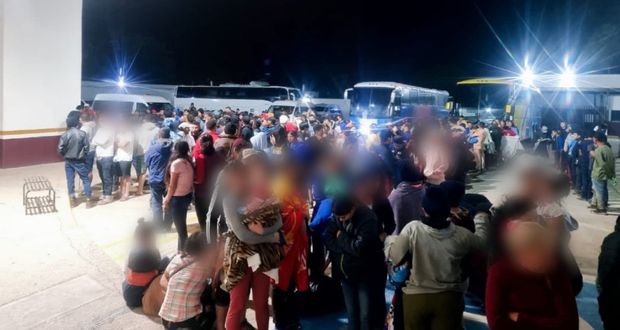 En 11 meses, suben 27% migrantes hallados en Puebla; en país, alza del 33.4%