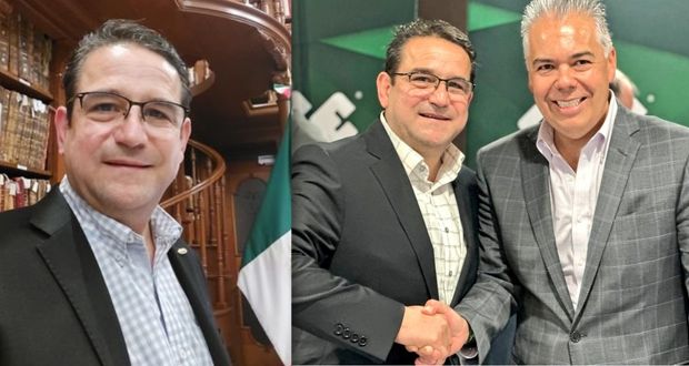 CCE de Puebla elige a Héctor Sánchez, de CMIC, como presidente. Foto: @HectorASanchezM