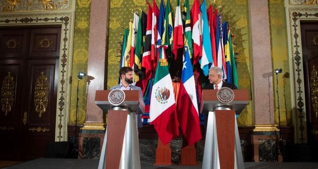Boric acuerda con AMLO consulta a Castillo para retomar Alianza del Pacífico