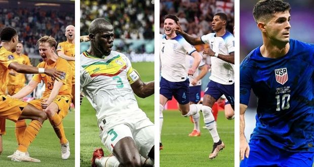 Listos las primeras dos llaves de octavos de final del mundial