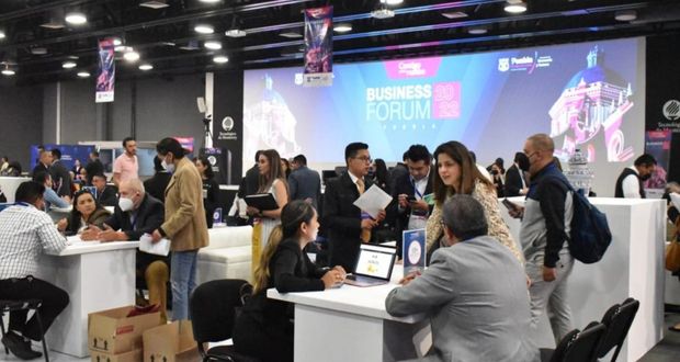 Con 280 empresas y 40 cadenas compradoras, realizan “Business Forum Puebla 2022”