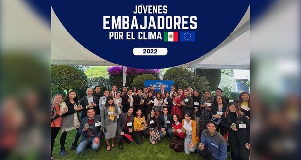Estudiantes de la BUAP son nombrados Jóvenes Embajadores por el Clima México-Unión Europea