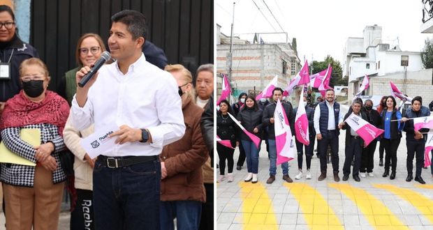 Ayuntamiento de Puebla invierte 1.8 mdp en tres calles; suman 337