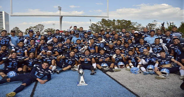 Lobos BUAP, campeones de la liga Ofamo de fútbol americano