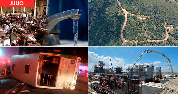 Anuario 2022: en julio, sube tarifa del agua y ruta Azteca mata a dos