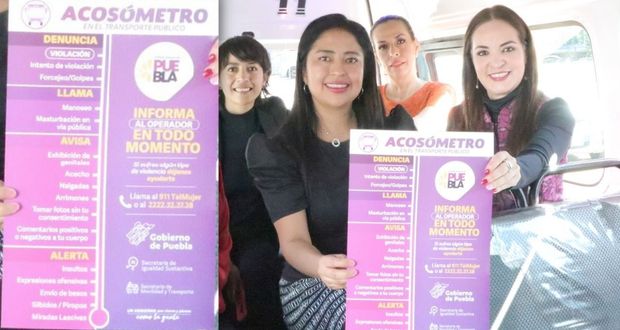Presentan Movilidad e Igualdad Sustantiva “Acosómetro” en el transporte público