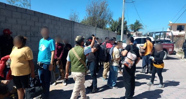 INM localiza a 152 migrantes con estancia irregular en Acajete, Puebla