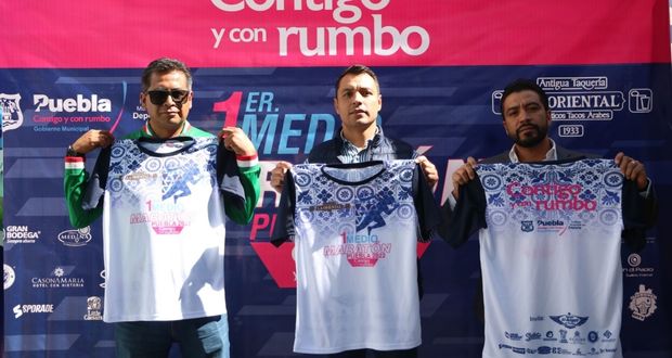 Próximo 18 de diciembre, primer Medio Maratón de Puebla