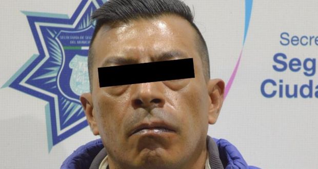El líder de "Los Robin Hood", es detenido por la policía municipal de Puebla