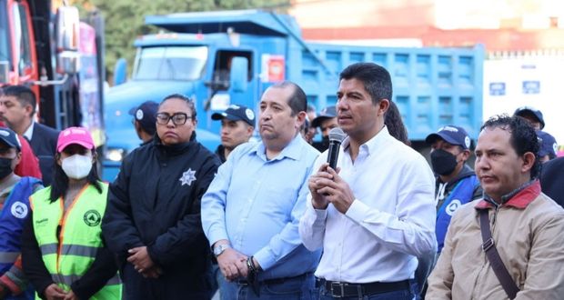 Ayuntamiento de Puebla inició la rehabilitación de la 14 y 16 oriente