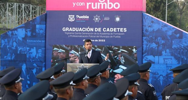 Encabeza Rivera graduación de 79 nuevos policías municipales