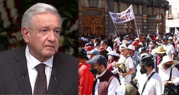 Miguel Barbosa, el primero en proponer marcha, destaca AMLO en homenaje