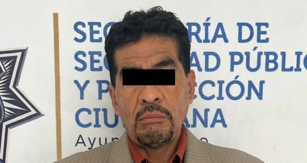 Detiene policía de San Andrés Cholula a presunto responsable de robo