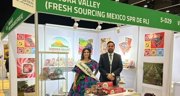 Participan empresas mexicanas de dátil en feria de Abu Dabi