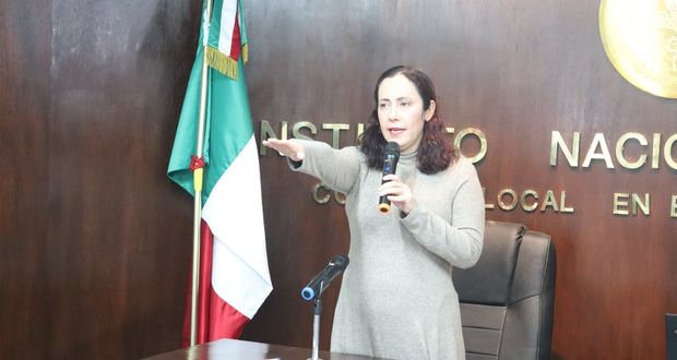 Verónica Sandoval, nueva encargada de despacho del INE en Puebla