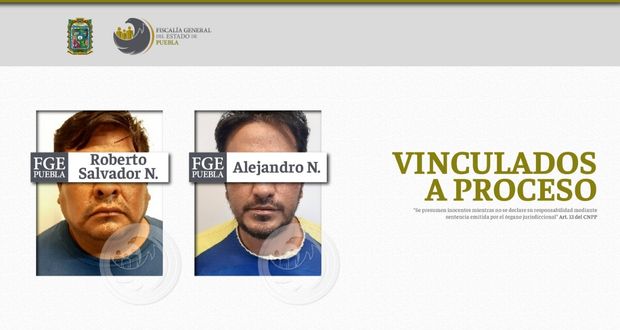 Procesan a dos presuntos montachoques por extorsionar en Puebla