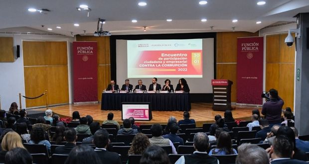 SFP realiza encuentro ciudadano y empresarial contra corrupción
