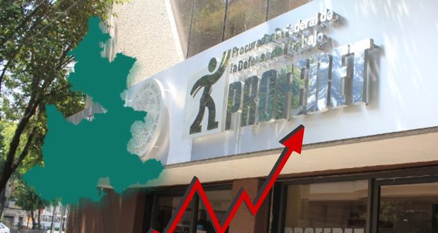 En Puebla, crecen 61.8% asesorías de Profedet por conflictos laborales en 2022