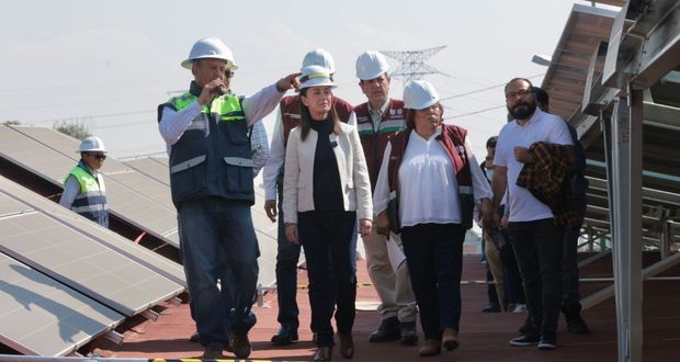 Planta fotovoltaica de Iztapalapa, lista este 2023, afirma Sheinbaum