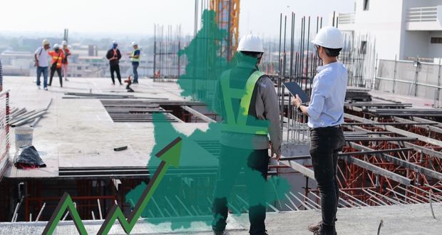 Valor de producción de constructoras de Puebla sube 115% en 11 meses