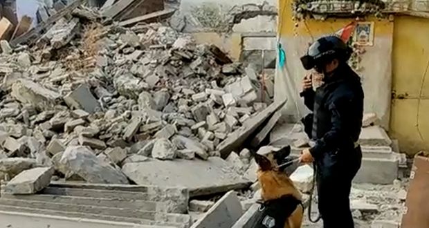 Casona en Centro Histórico de Puebla se viene abajo durante obras sin permiso
