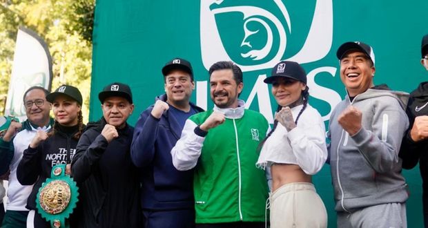 IMSS y campeones de box realizan 1ra jornada de activación física