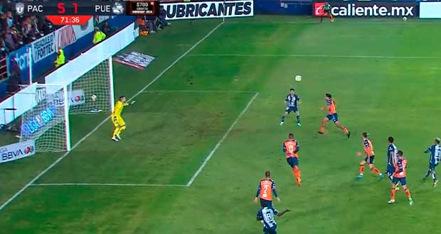 Club Puebla pierde por goleada con Pachuca en su debut en liga