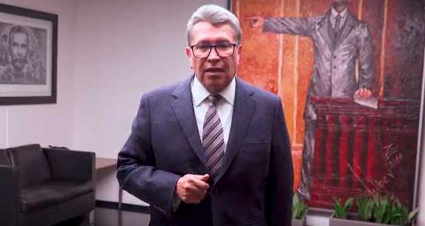 Monreal llama a evitar recursos ilícitos en elecciones de Coahuila y Edomex