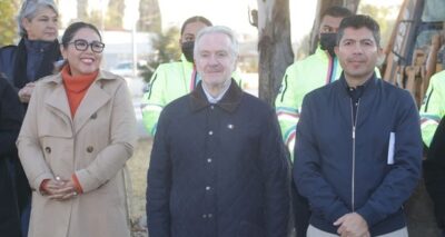 Comuna inicia mantenimiento y arborización en Recta a Cholula
