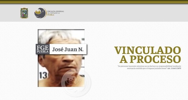 Vinculan a proceso a sujeto por homicidio en Chalchicomula