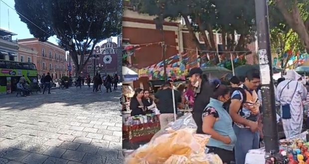 Por la tarde, poblanos se vuelcan a CH para disfrutar primer día del año