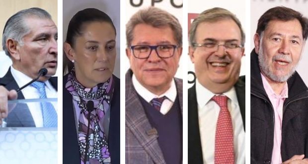 Presidenciables de 4T llaman a salir a territorio, unidad, reconciliar para 2024