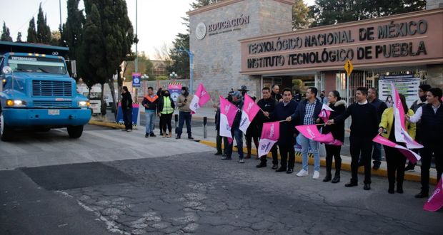 Ayuntamiento de Puebla inicia rehabilitación de avenida Tecnológico