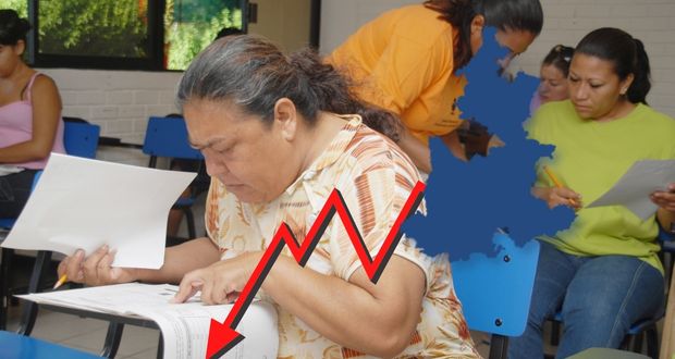Puebla, 4° con menos avance de adultos que terminan secundaria: INEA