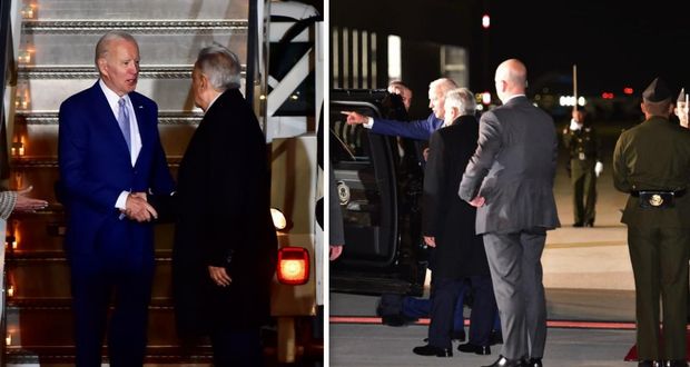 AMLO recibe a Biden en AIFA para cumbre; integración y fentanilo, temas claves