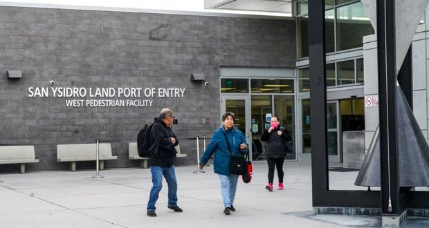 EU reabre paso peatonal de San Ysidro entre Tijuana y San Diego
