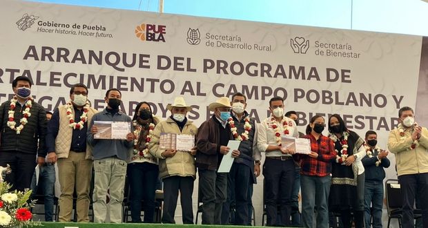 En 2023, gobierno destinará mil 460 mdp para apoyos del campo en Puebla