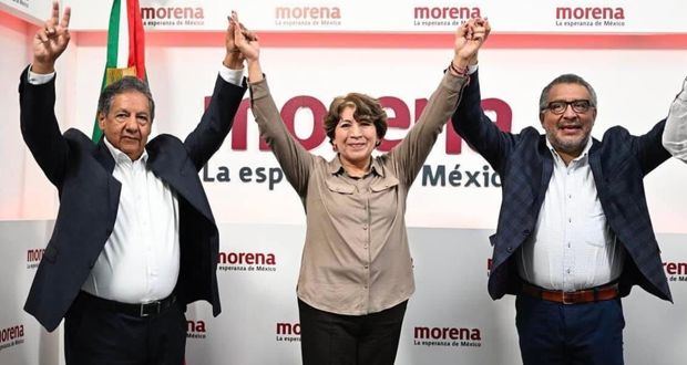 Delfina Gómez suma a Horacio Duarte e Higinio Martínez a equipo en Edomex